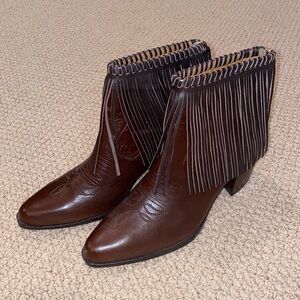 Bettye Muller Fringe Cowboy Boot